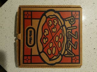 Vintage Little Tikes Play Fun Food Pepperoni Pizza Box