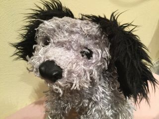 Folkmanis Plush Full Body Small Scruffy Dog Puppet,  Moveable Mouth,  15 In. ,  Euc