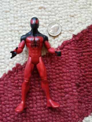 2015 Vintage Hasbro Spiderman Spider - Man Action Figure 6 Inch Black & Red
