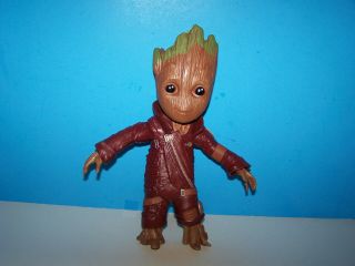 Guardians Of The Galaxy Baby Groot Wearing Ravager Outfit 2016 Marvel 10 Inch