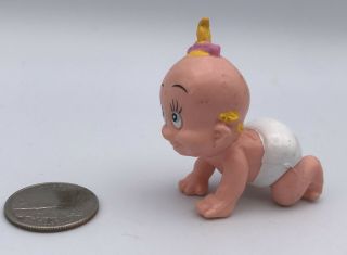 Disney/amblin Vintage 1987 Figure Roger Rabbit Baby Herman Crawling Cake Topper