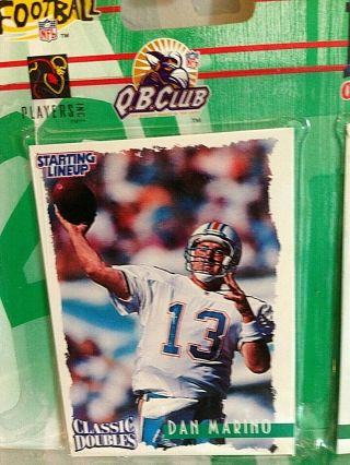Dan Marino and Bob Griese – Classic Doubles Starting Lineup 2