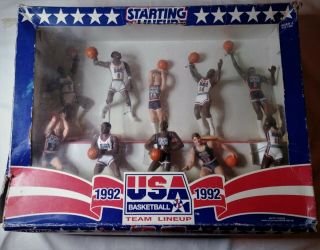 Starting Lineup 1992 Usa Olympic Basketball Dream Team Set Kenner W Box