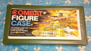 Vintage Combat Figure Case Tara Toy Usa Holds 24 G.  I.  Joe & Other Action Figures
