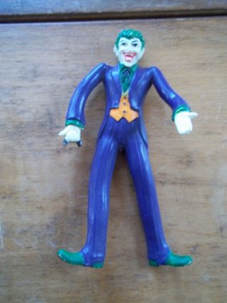 Vintage 1974 Mego (television) Batman Foe The Joker Bendie Bend & Flex Figure