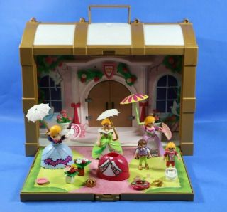 Playmobil Princess Royal Family Fairy Tale Castle Take - Along Treasure Chest 4249