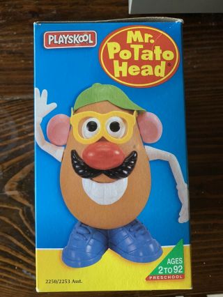 Playskool Mr.  Potato Head Vintage 1996 Complete 2250/2253 Asst.  Box