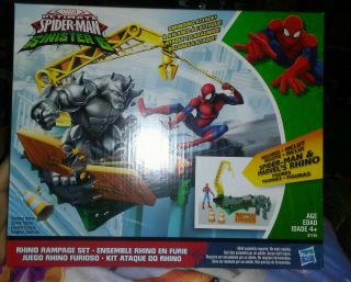 Marvel Spider - Man Sinister 6 Rhino Rampage Play Set