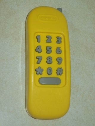 Little Tikes Vintage Yellow Phone Replacement For Kitchen Work Bench