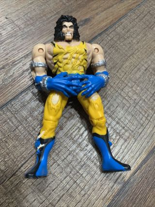Vintage Marvel X - Men Wolverine Action Figure 5 Inch Action Arms Toy Biz 1998
