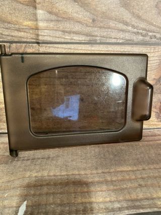 Vintage Little Tikes Country Kitchen Replacement Part Microwave Door Only