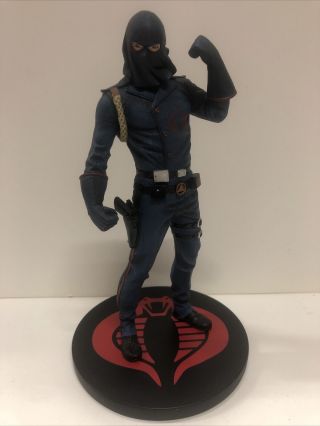 L.  E.  452/500 G.  I.  Joe Cobra Commander Resin Statue Figurine Hasbro Palisades