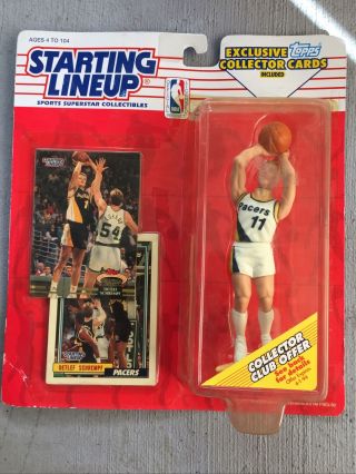 1993 Detlef Schrempf Indiana Pacers Nm - Rookie Free_s/h Sole Starting Lineup