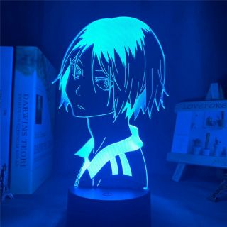 Haikyu 3d Led Night Light Anime Kozume Kenma Table Lamp For Bedroom Decor Gift