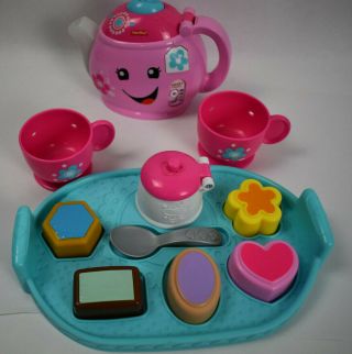 Fisher Price Laugh And Learn Sweet Manners Tea Set Ages 2,  Toy Tea Party Set