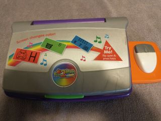 FUN 2 LEARN Kids learning LAPTOP Fisher - Price letters phonics music numbers 2