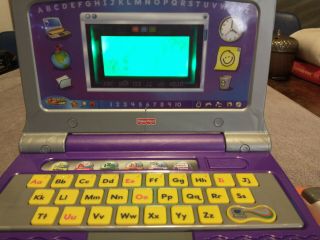 FUN 2 LEARN Kids learning LAPTOP Fisher - Price letters phonics music numbers 3