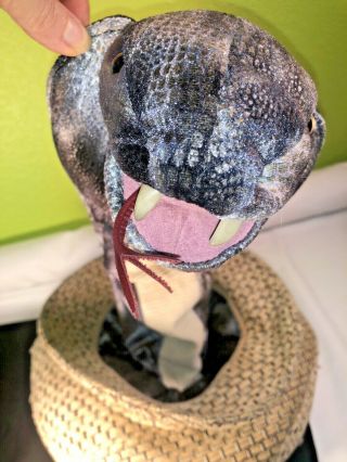 Folkmanis Cobra In A Basket Hand Puppet