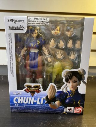 Sh Figuarts Street Fighter V Chun Li Figure No.  02