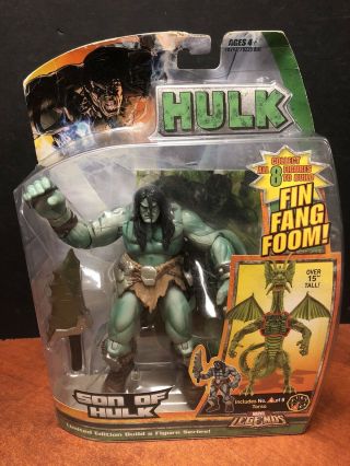 Marvel Legends Fin Fang Foom Baf Son Of Hulk Em5322