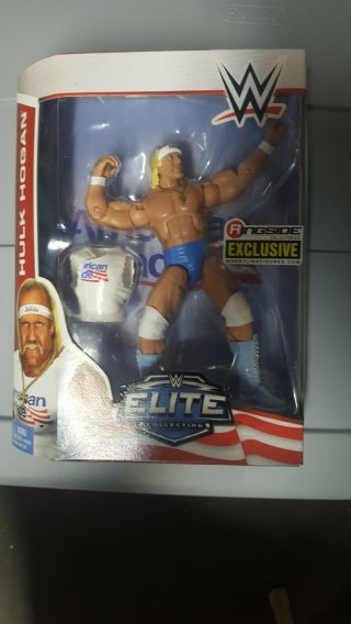 Wwe Mattel Hulk Hogan American Made Elite Flashback Ringside Exclusive Figure