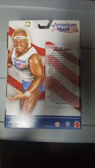 WWE Mattel Hulk Hogan American Made Elite Flashback Ringside Exclusive Figure 2