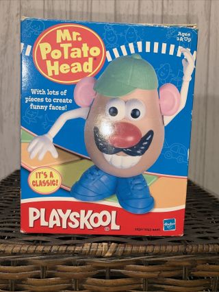 Playskool Vintage Mr.  Potato Head Box Hasbro 2000 Complete