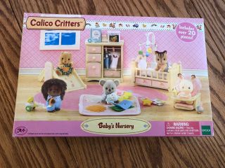 Calico Critters Baby Nursery Set