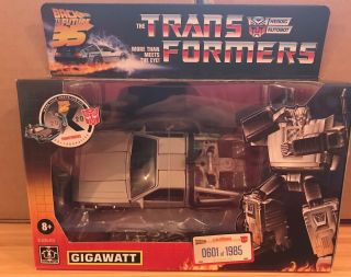 Transformers Generations Back To The Future Gigawatt 35 Anniversary 601/1985