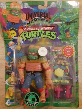 Damage Tmnt Ninja Turtles Mutant Raphael Universal Monsters 1994 Playmates