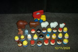 Vintage Little Tikes Toddle Tots Chunky People Animals