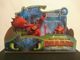 Dream How To Train Your Dragon The Hidden World Snotlout & Hookfang Bnib