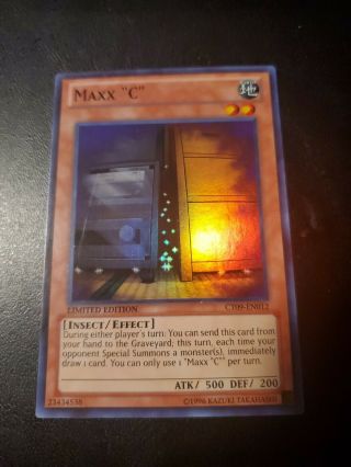 Maxx " C " (ct09 - En012) - Nm Rare Yugioh