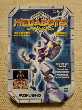 Medabots Build Your Own Kits 6 " Rokusho Hasbro 1997 - And