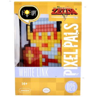 2017 The Legend Of Zelda: White Link - Nintendo Light Display 025 Pdp Pixel Pals