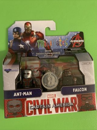 Minimates Marvel Captain America Civil War Ant - Man & Falcon Toys R Us Exclusive