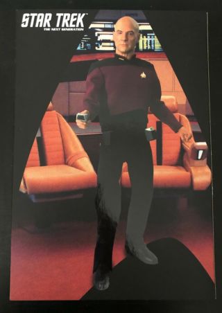 Qmx Quantum Mechanics 1/6 Star Trek Tng Captain Jean - Luc Picard Figure