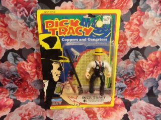 Dick Tracy Coppers And Gangsters Dick Tracy Figure Playmates 1998 Vintage