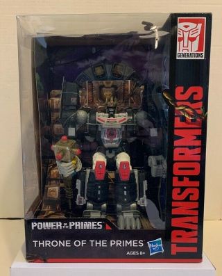 Sdcc 2018 Exclusive Transformers: Power Of The Primes - Throne Of The Primes