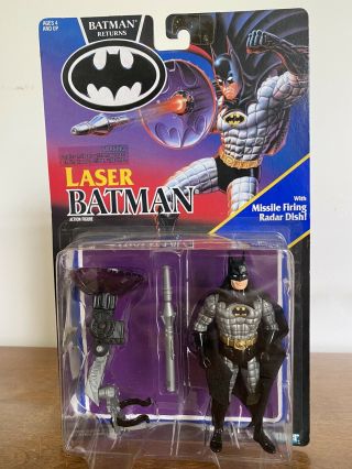 Kenner Vintage (1991) Batman Returns Laser Batman,  Nip