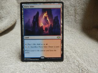 Fiery Islet (red/blue Dual Land) - Mtg