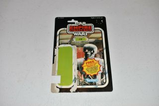 Vintage Star Wars Esb 1980 2 - 1b 41 Card Back Only