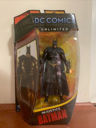 Dc Comics Unlimited Injustice Batman 6 " Action Figure Mattel