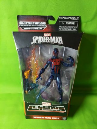 Rare Marvel Legends Infinite Spider - Man 2099 6 " Action Figure Hobgoblin Baf