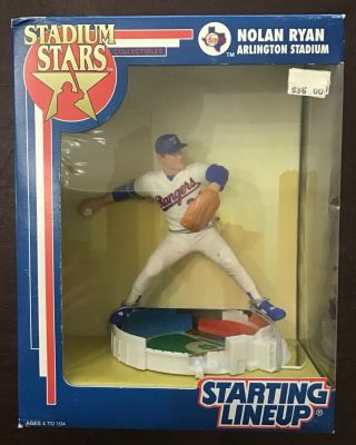 1992 Texas Rangers Nolan Ryan Starting Lineup Stadium Stars