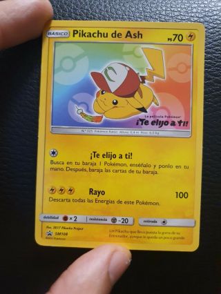 Ash Pikachu te elijo a ti MOVIE PROMO Pokemon sea Card I Choose You 2017 Español 3