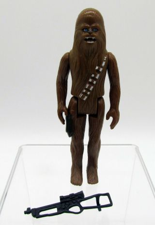 Vintage 1977 Kenner Star Wars Chewbacca Action Figure Complete Hong Kong