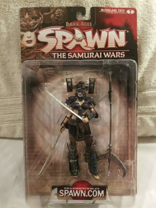 Dark Ages Spawn Samurai Wars Lotus Angel Warrior Mcfarlane Toys Figure A156