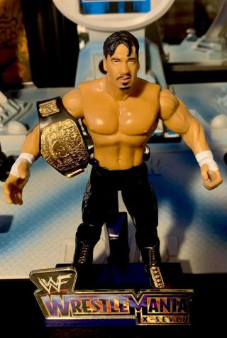 Eddie Guerrero Jakks Wrestlemania X - Seven Action Figure W/ 14k Gold Championship