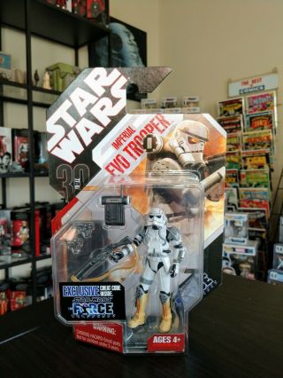 Star Wars 30th Anniversary Edition Imperial Evo Trooper 09 The Force Unleashed